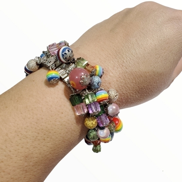 Vintage stretch Cha-cha bracelet - Picture 7 of 11
